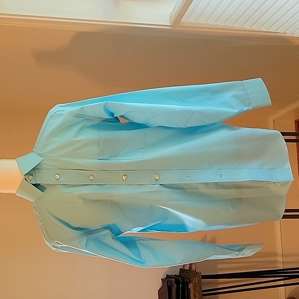 Stafford Performance Men's Long Sleeve Collared Shirt